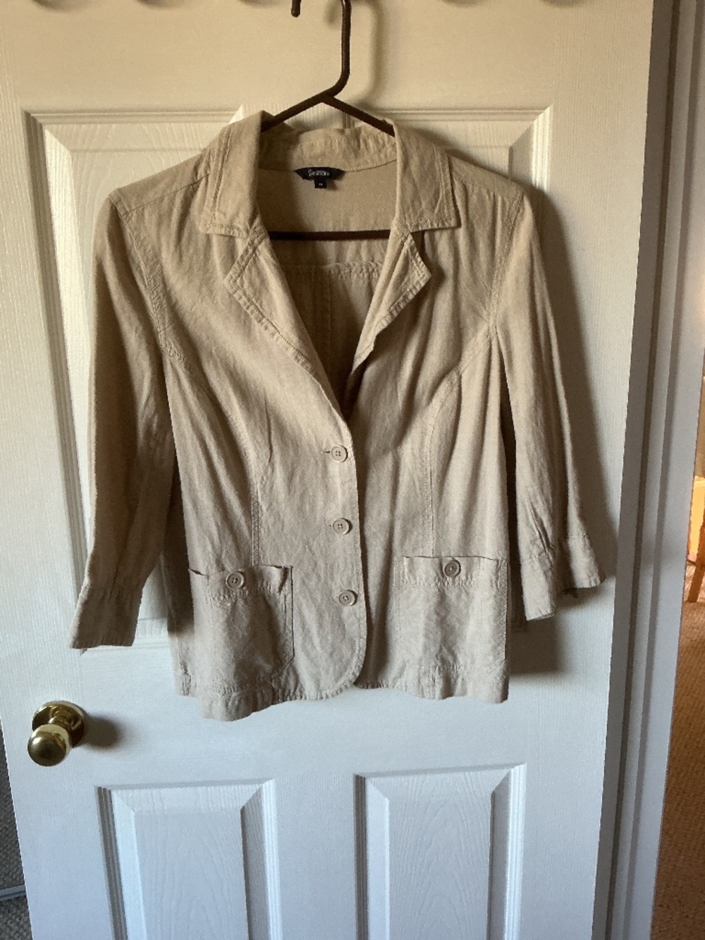 Linen/Cotton Blazer/Jacket